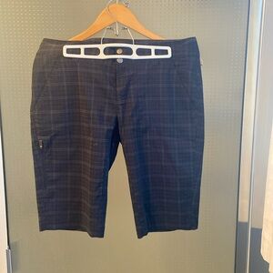 Columbia plaid shorts